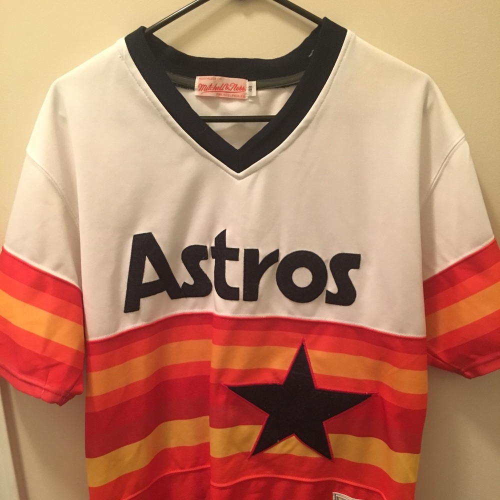 Throwback Houston Astro’s biggio Jersey
